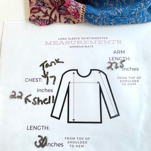 Soft Surroundings Womens Blouse Top Size L Floral Embroider Sequin Boho Artsy - Picture 8 of 8